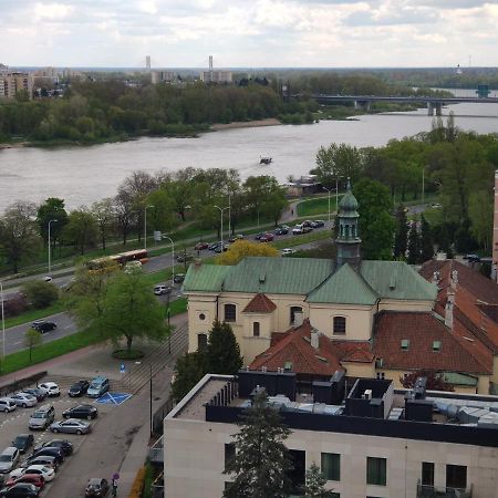 Apartment River Front, Great View From 14Th Floor, Next To Pge Narodowy Stadium, Torwar - By Warsawskyline Apartments Ngoại thất bức ảnh