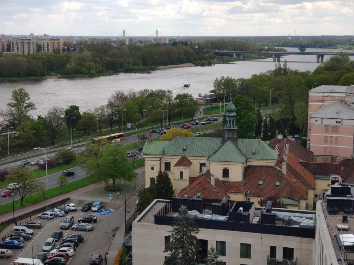 Apartment River Front, Great View From 14Th Floor, Next To Pge Narodowy Stadium, Torwar - By Warsawskyline Apartments Ngoại thất bức ảnh